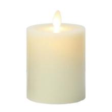 remote cotnrol ivory flat luminara candle with timer