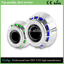 2.5inch car HID bixenon lens projector light with double CCFL angel eyes