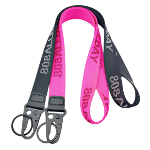 Jacquard Nylon Lanyard