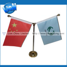 Desk Flag Metal Pole