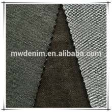 2015 Black Stretch Baby Terry Cotton knitted jean fabric