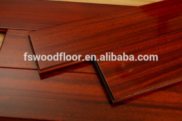 Prefinished okan solid timber floor