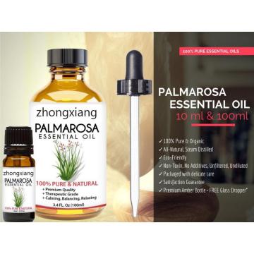 High quality Palmarosa Essential oil in massage