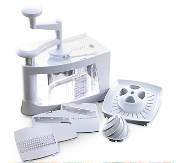 Multipurpose Vegetable Pasta Maker and Mandoline Slicer for Lowy Carb/Paleo/Gluten-Free Meals