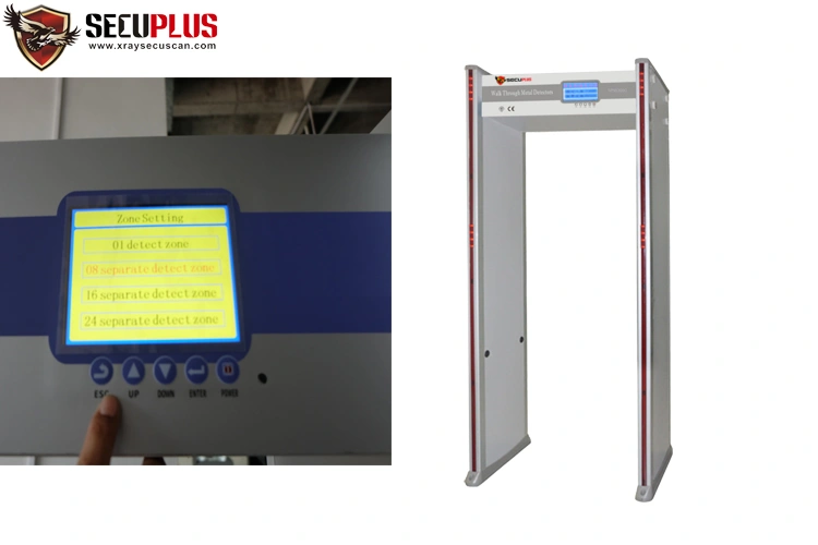 LCD display Archway Metal Detector SPW-300C Walk Through Metal Detector