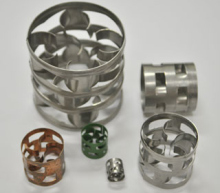 Tower Random Packings Metal SS304 Pall Ring for Decarbonization