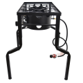 Double Propane Burner High Pressure With Adjustable Legs