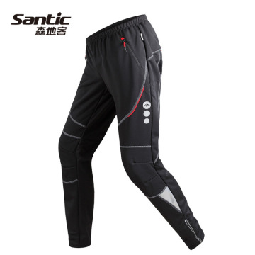 Cool Santic Autumn & Winter Warm Fleeces Cycling Pants