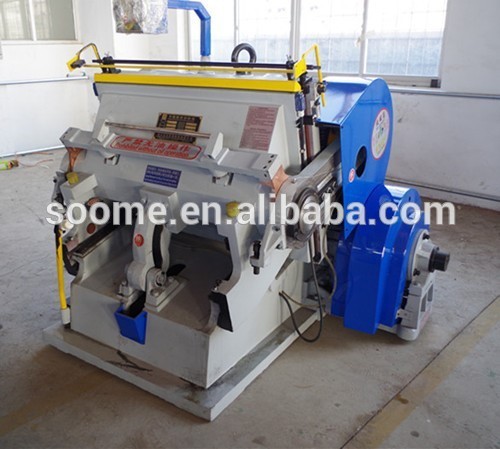 SOOME Manual cardboard die cutting and creasing machine