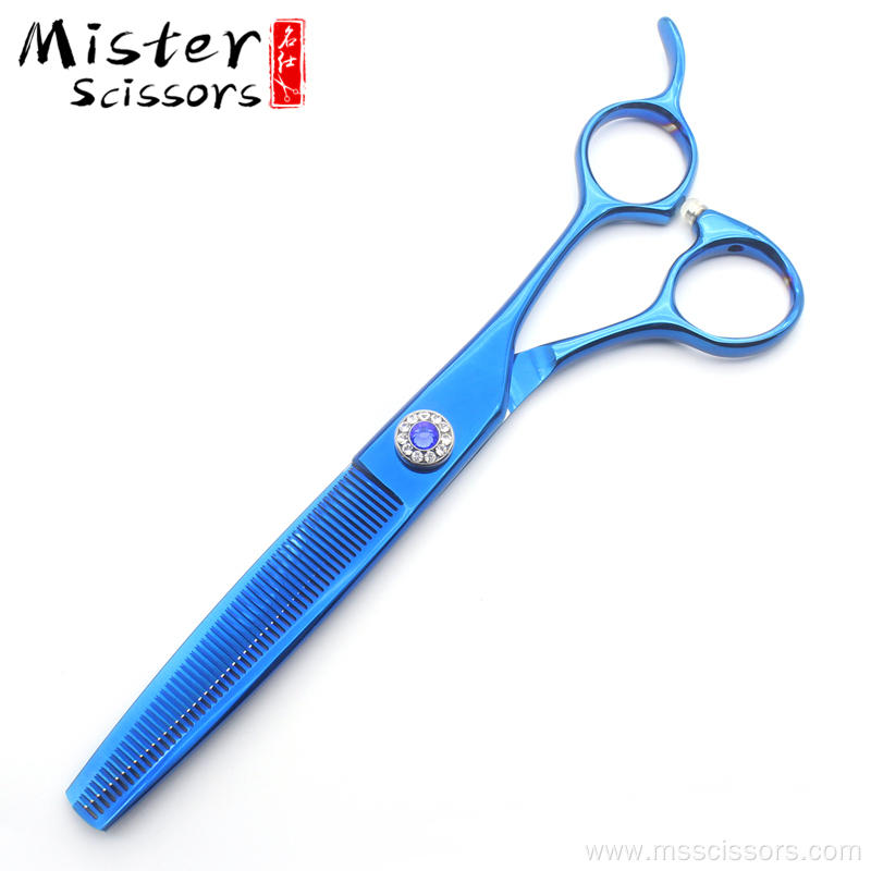 440C straight fenice thining pet beauty scissors