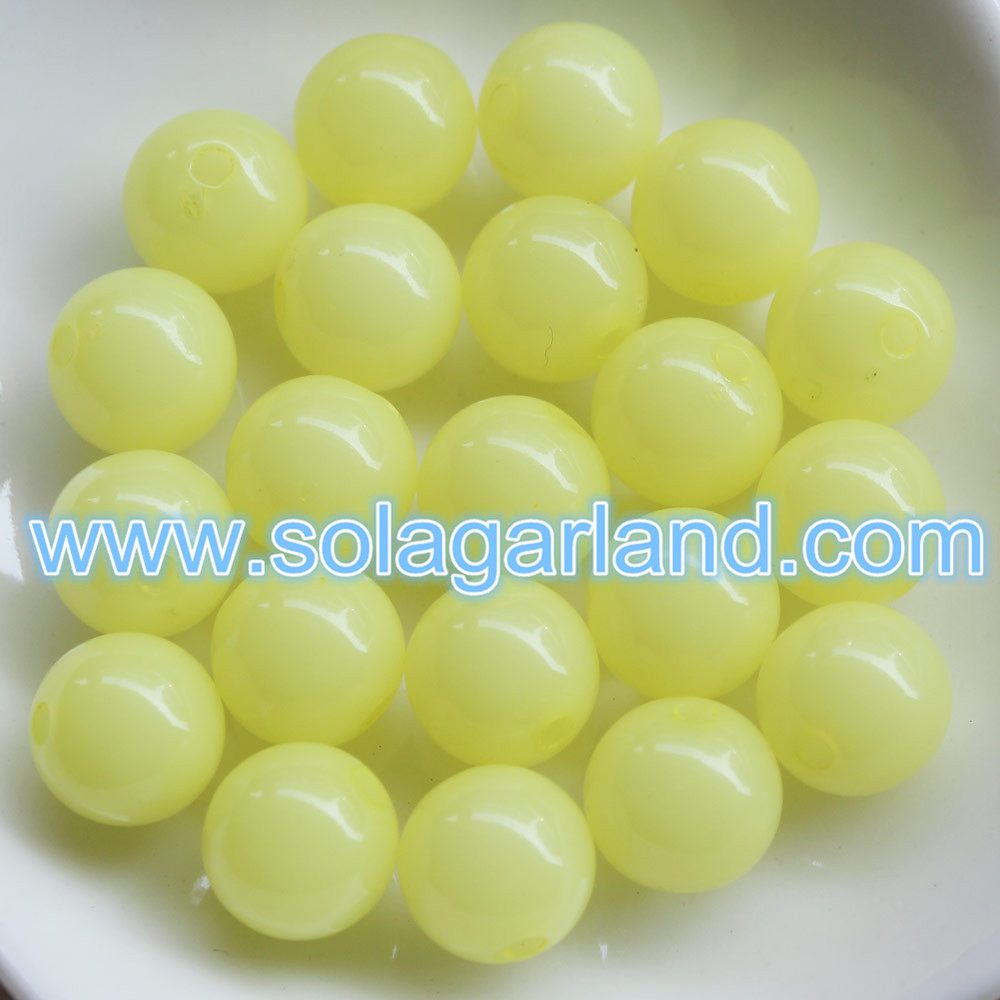 Jelly Candy Translucent Plastic Beads