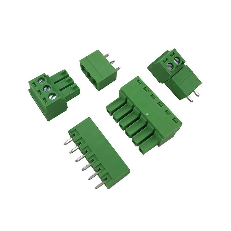 3.81mm الملعب PCB جبل المكونات في كتلة المحطة