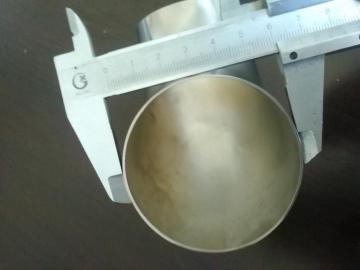 titanium exhaust bends