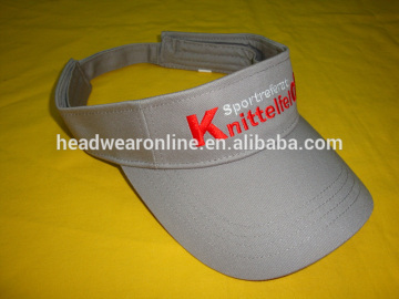 custom cotton sun visor hat visor cap