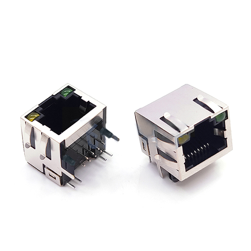 RJ45 TIPO SLIM ANGOLO RETTO DIP H = 11,2mm