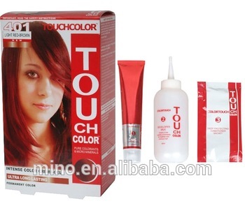 Private Lable harmless hair color from mino china