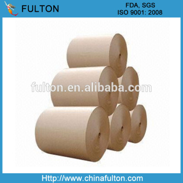 OEM Acceptable kraft paper specification/110 gsm kraft paper supplier/brown kraft paper roll