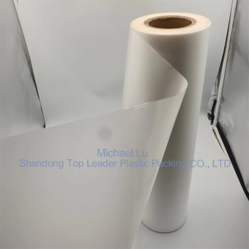 translucent 38micron pearl white bopp film for lamination