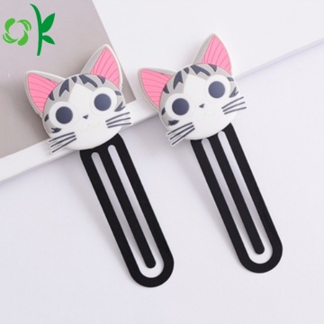 Best Selling Silicone Bookmark Cartoon for Sale