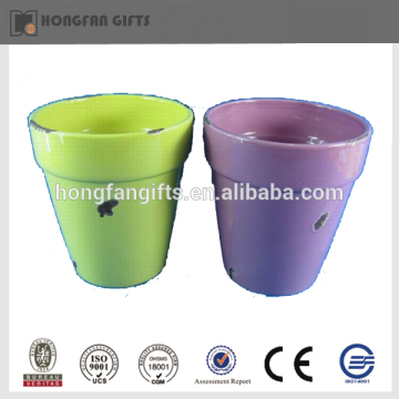 2016 new handmade ceramic decorative flower pot covers