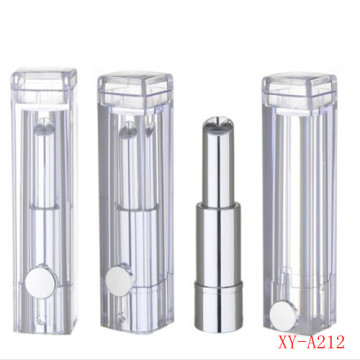 Crystal Rectangle Clear Lipstick Container Empty