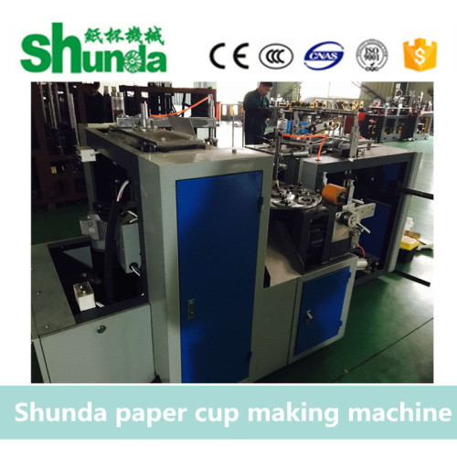 semi-automatic paper cup making machine/shunda paper cup machine/paper cup sealing machine