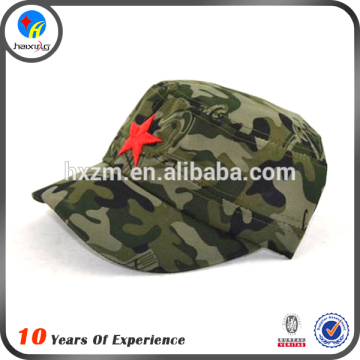 camo flat top military caps for women