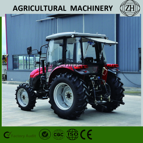 Easy Operation 70HP 4 Wheel Drive Farm Tractor With Cab