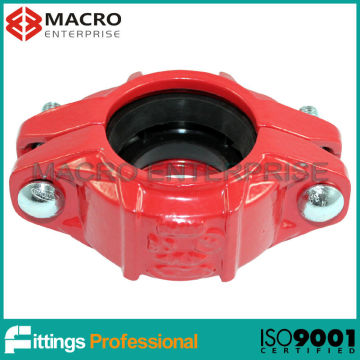 Grooved fittings heavy duty flexible coupling