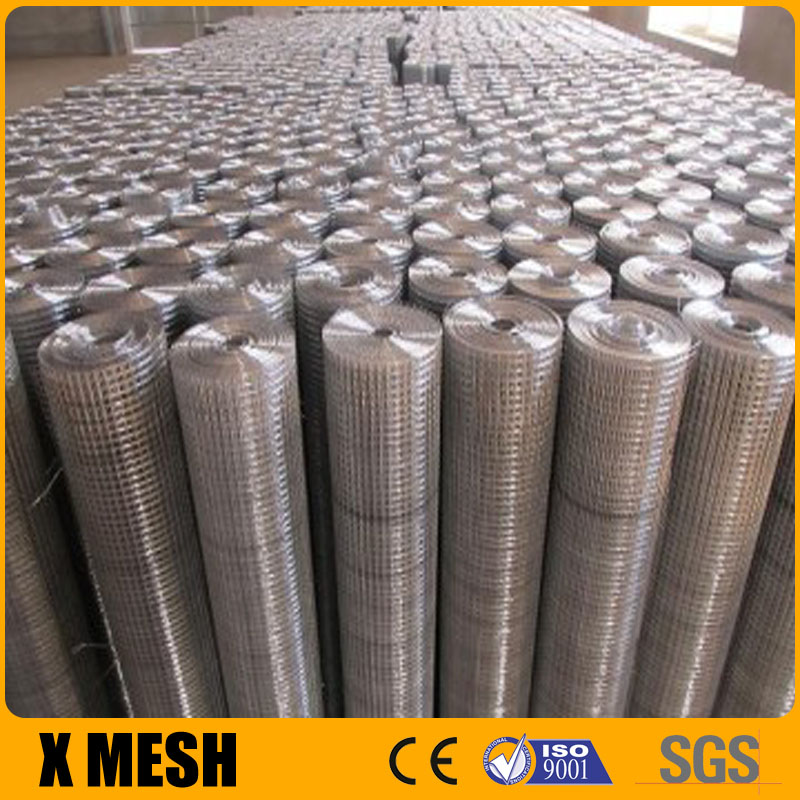 PVC coated 8 gauge welded wire mesh for Gabion basket