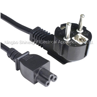 Schuko Power Cord Plug, Laptop Power Lead Input Cord