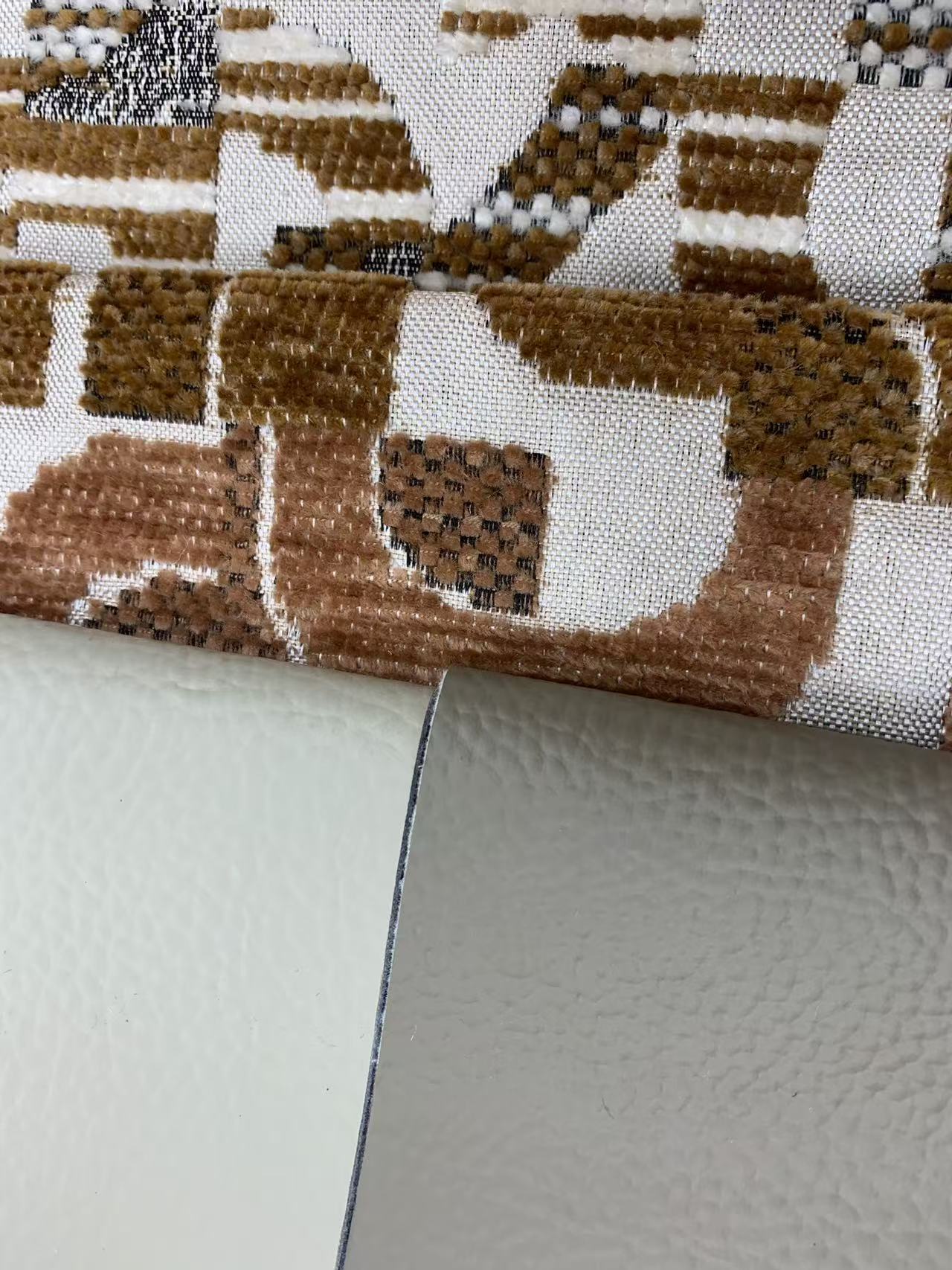 আধুনিক বিমূর্ত প্যাটার্ন লেথারেট ফ্যাব্রিক গৃহসজ্জার সামগ্রী ফ্যাব্রিক Modern Abstract Pattern Leatherette Fabric Upholstery Fabric