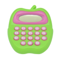 Apple Shape Cartoon Mini Handheld Calculator Kids