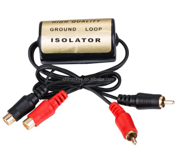 RCA to RCA Ground Loop Isolator Noise Suppressor Filter