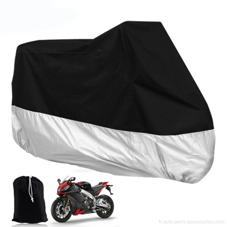 Couverture de moto portable universelle en polyester