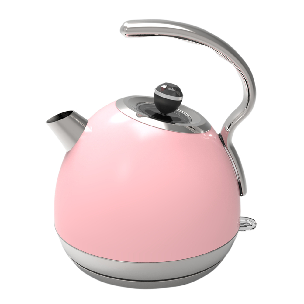 Painting Pink Electric Kettle