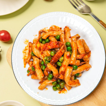 New Zero Fat Keto Korean Shirataki Fried Rice Cake with Spicy Konjac Oat Rice Instant Snack