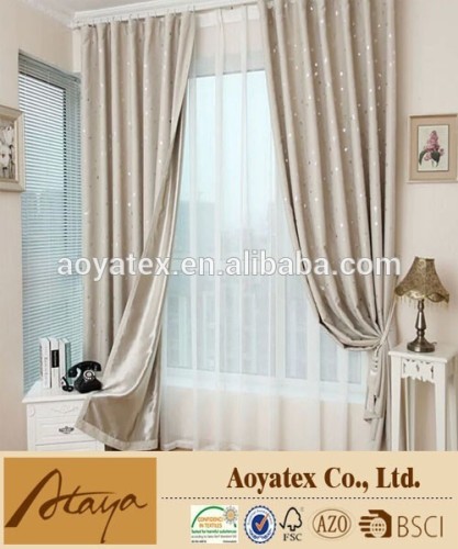 2015 new design fabric curtain with china Manufacturer