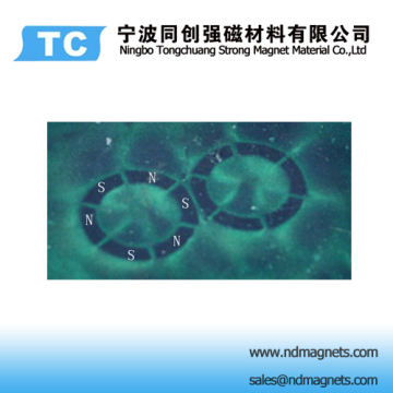 Six Poles Ndfeb Magnets Magnetizing By Thickness?