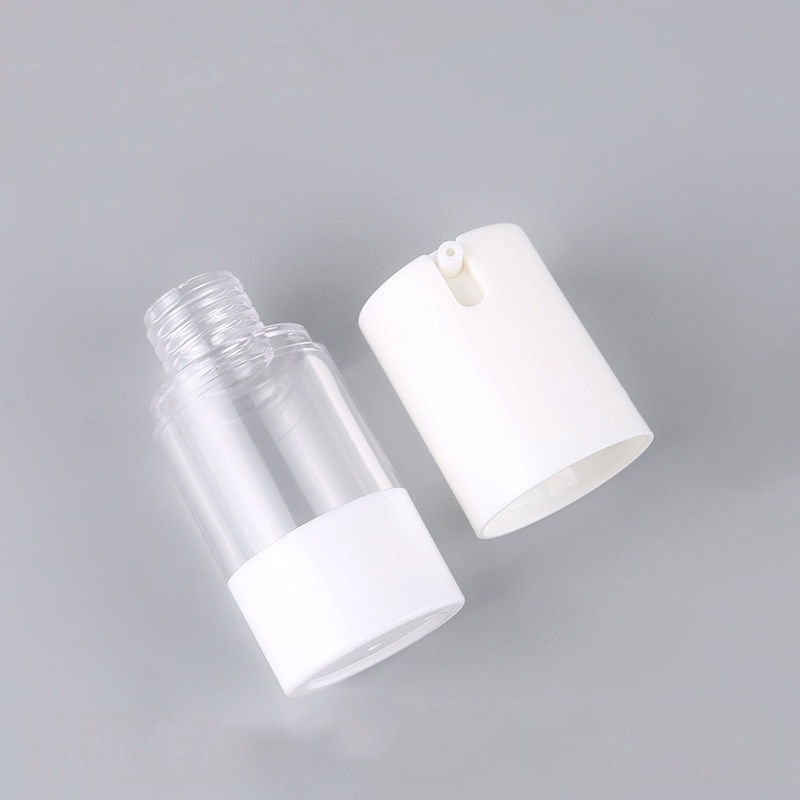 15ml 30ml 50ml plastic airless bottle for cream
