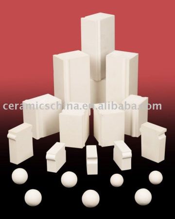 Alumina lining plate