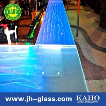 anti-slip mat glass coasters handmade