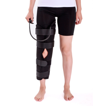 Cold Air Compression Therapy Knee Immobilizer Brace