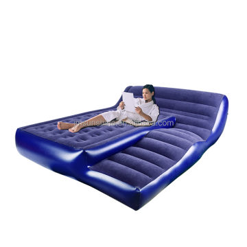Настройка синего 2IN1 Надувной воздушный матрас воздушного кровати