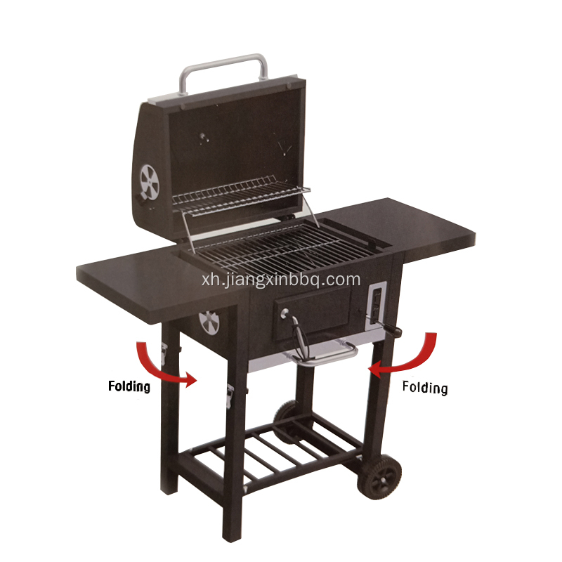 I-Charcoal Grill BBQ yangaphandle yePiknikhi