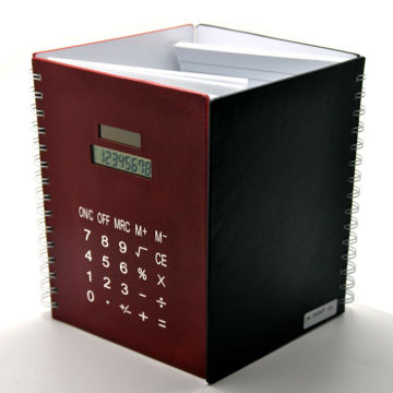 A5 Size Notebook with Calculator