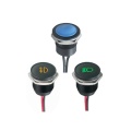 16mm illuminated IP68 metal pushbutton switch