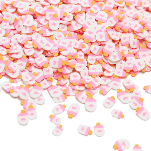 500g de tranches d&#39;argile polymère coeur Popsicle Nail Art sucette tranches ajout pour Slime remplisseur accessoires fournitures additif
