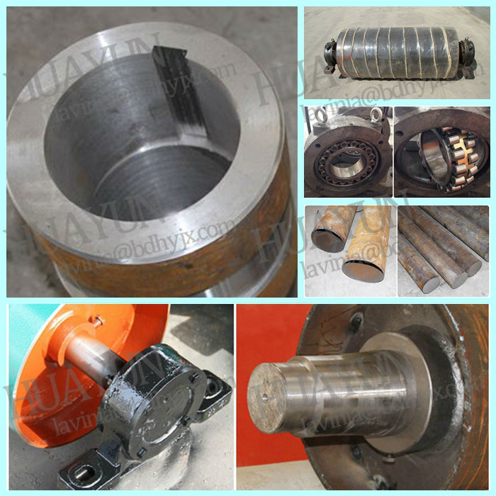 1200mm Belt Width 800mm Dia Bend Pulley Snub Tail Conveyor Drum