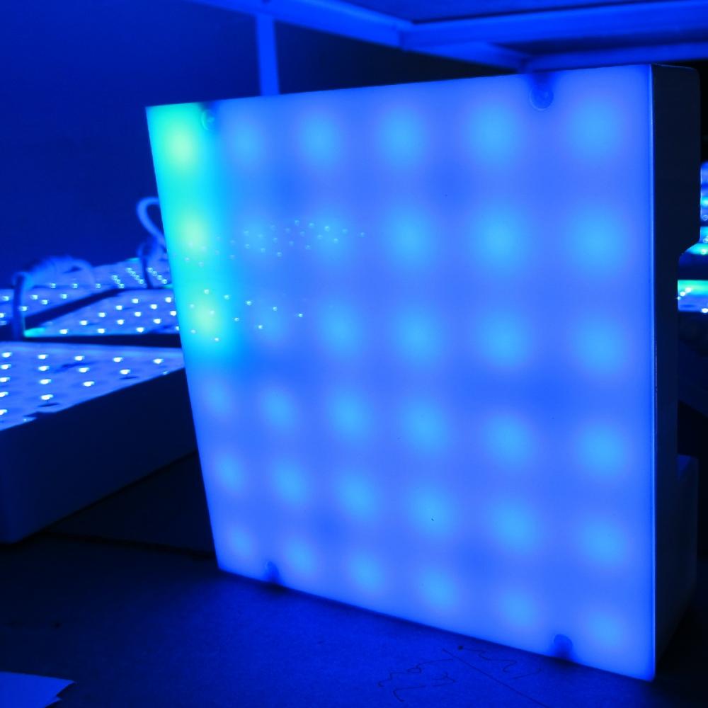 Faarf ännert RGB LED Pixel Panel Luucht